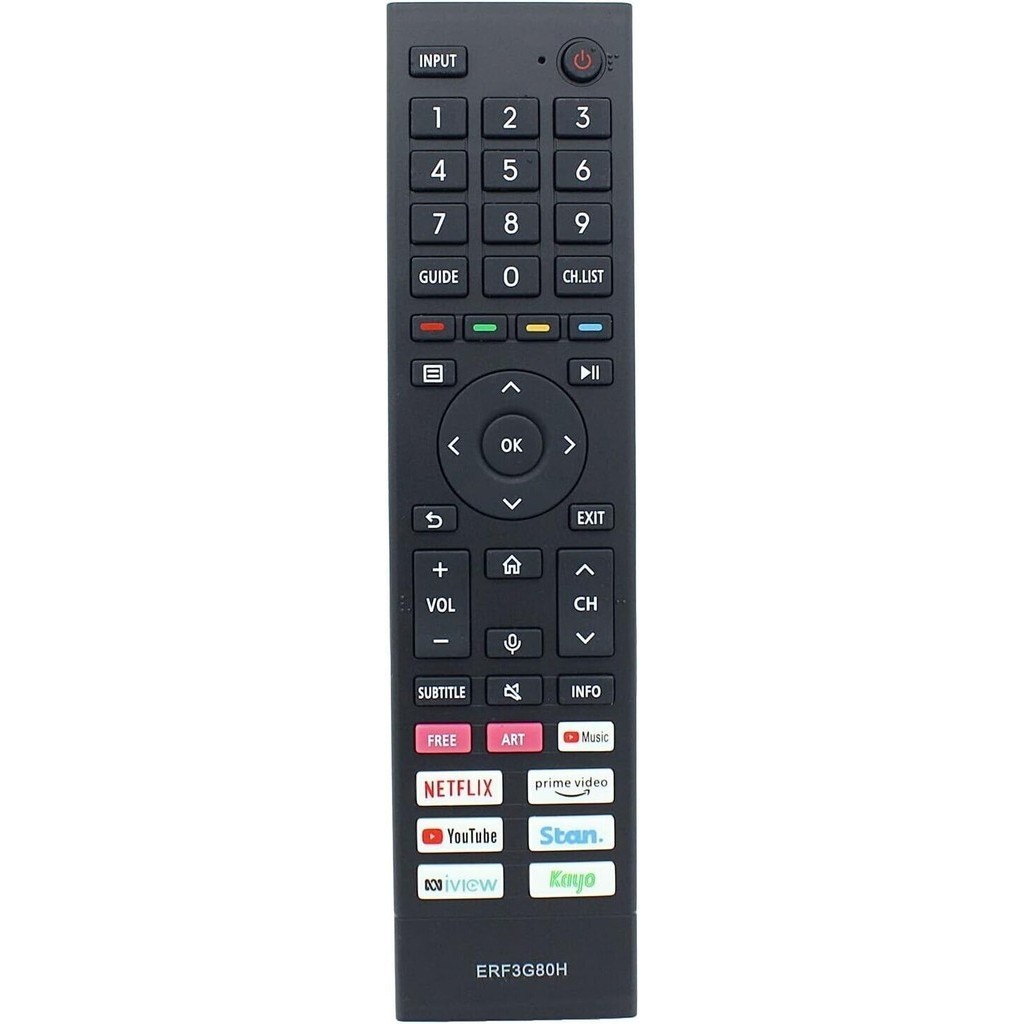 ใหม่ ERF3G80H สําหรับ Hisense สมาร์ท IR TV รีโมทคอนโทรล A7G U7G Series 85A7G 43A7HAU
