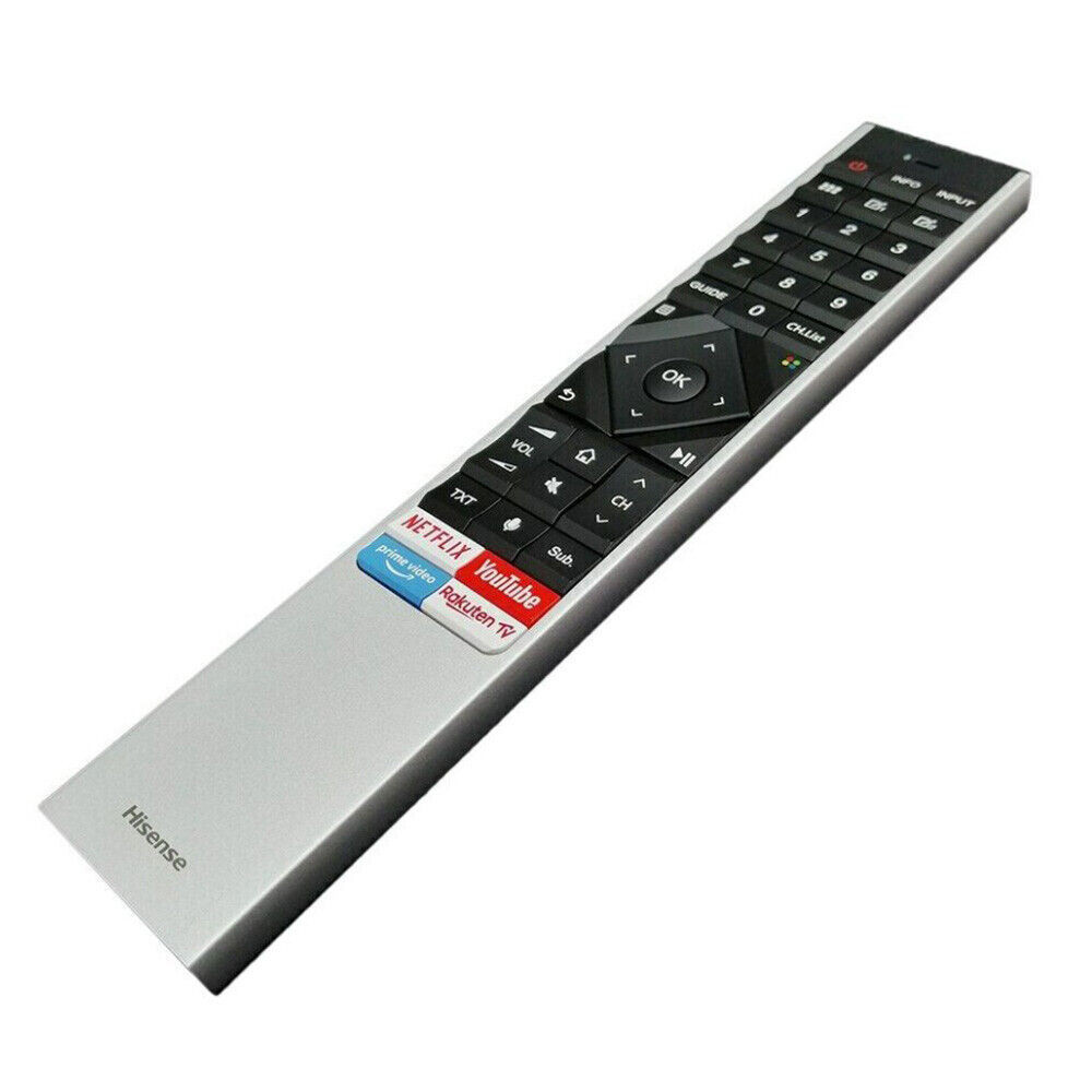 ใหม่ ERF6A62 เสียงระยะไกลสําหรับ Hisense HD TV Netflix H55U8B H65U8B H55O8B