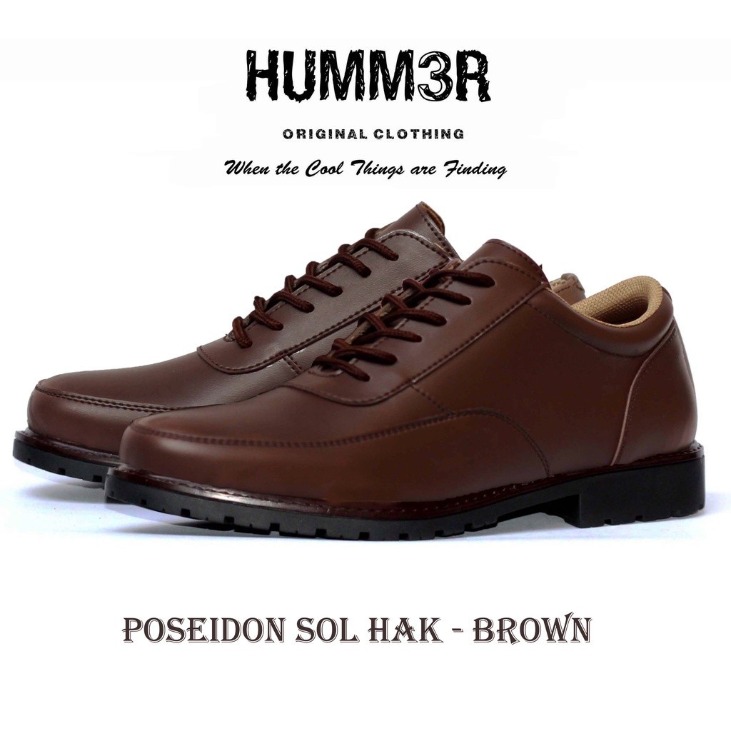 Humm3r Poseidon Premium Sole Heel Big Size 45 46 47 48 49 50 51 52 รองเท้าทํางานขนาดใหญ่