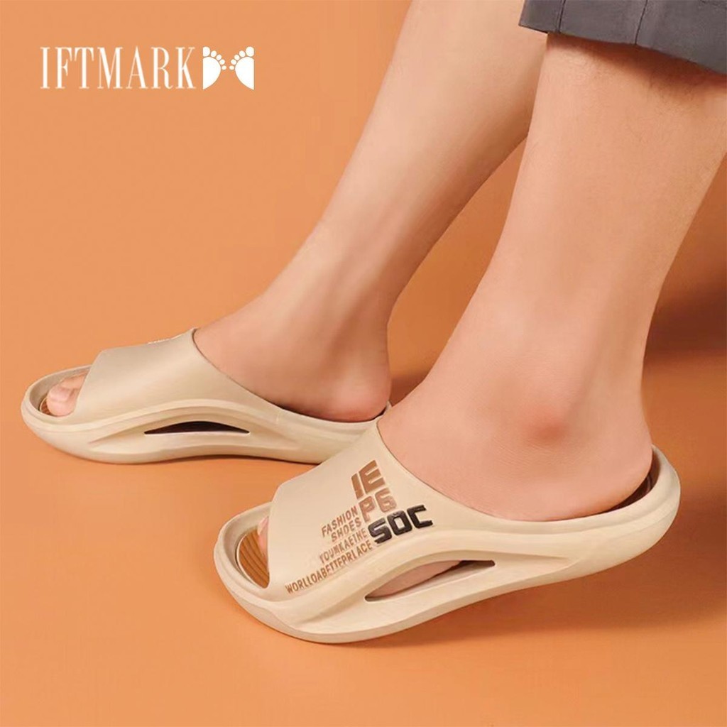 IFTMARK รองเท้าแตะ สำหรับผู้ชาย พื้นหนา กันลื่น ระงับกลิ่น แฟชั่นฤดูร้อน สําหรับ รองเท้าแตะผู้ชาย[ส่งเร็วพิเศษ]