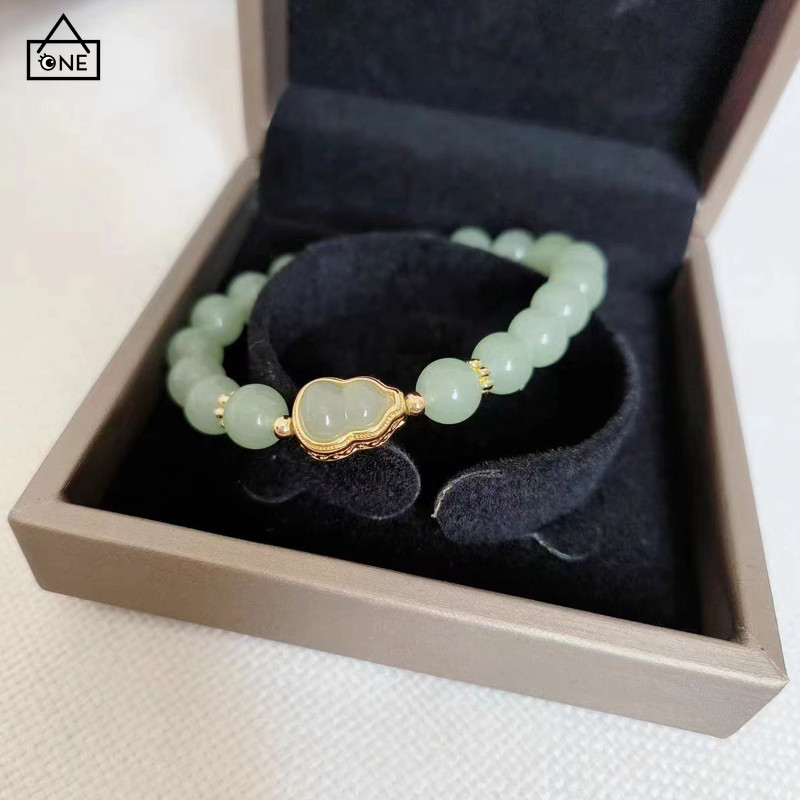 COD❤️สร้อยข้อมือน้ำเต้า Fluke สร้อยข้อมือวินเทจหรูหรา สร้อยข้อมือผู้หญิงหรูหรา-a.one - รูปที่ 6