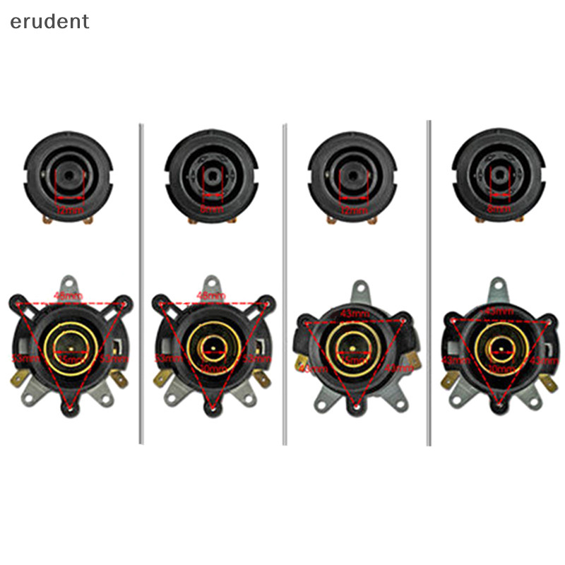 Erudent 1 ชุดกาต้มน้ําไฟฟ้าอุปกรณ์เสริม Coupler กาต้มน้ําไฟฟ้าคุณภาพสูงควบคุมอุณหภูมิ Connecg ซ็อกเก็ตฐานด้านบนและล่างของกาต้มน้ําไฟฟ้าใหม่