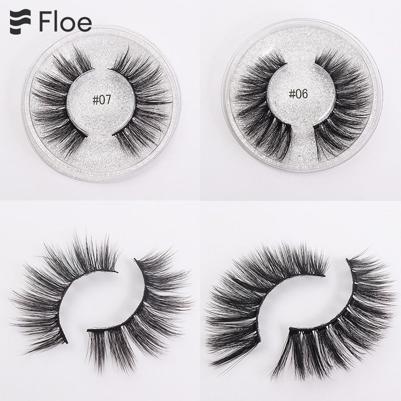 fole1.thNatural จําลอง 3D ขนตาปลอมโอ้อวดหนาธรรมชาติ Curling Segmented Eyelashes-FE