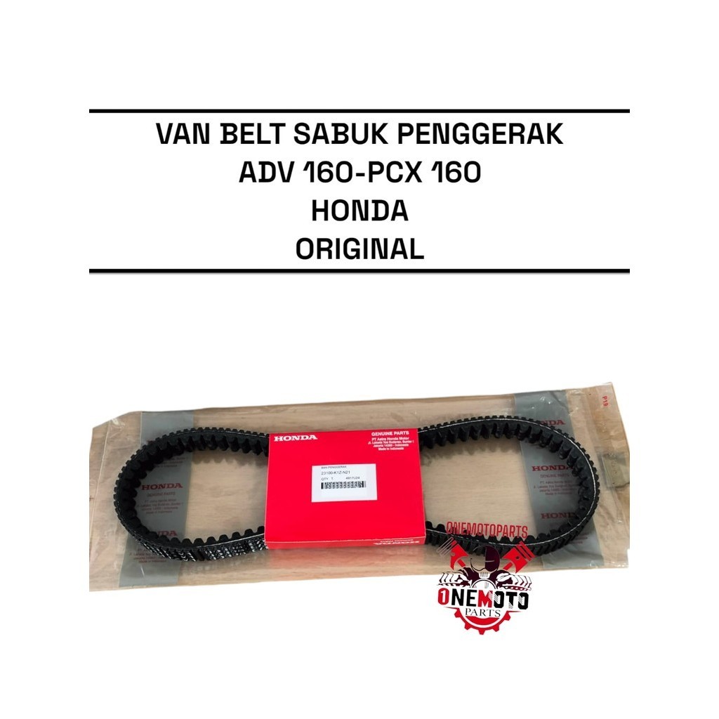 VAN BELT DRIVE BELT ADV 160 PCX 160 HONDA 23100-K1Z-N21 ORIGINAL