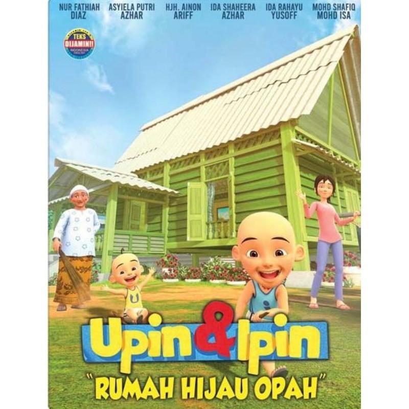 HIJAU DVD UPIN IPIN GREEN HOUSE OPAH (2024)