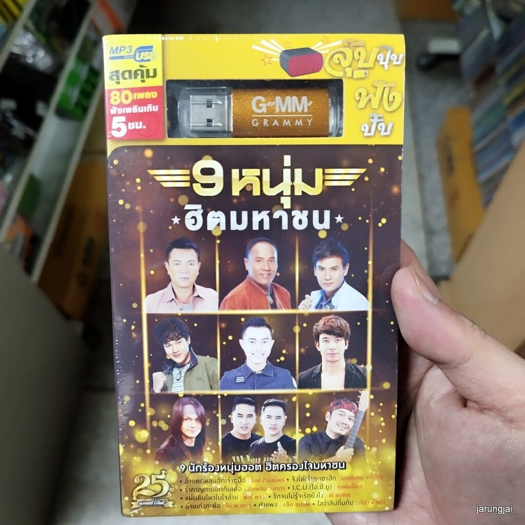 usb 9 หนุ่ม ฮิตมหาชน อ้ายตกหลุมฮักเจ้าซุมื้อ ไมค์ ภิรมย์พร ไผ่ พงศธร mp3 usb gmm