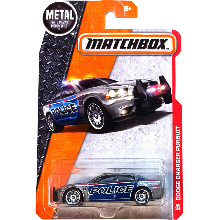 2016 Matchbox No. 086 Matchbox Matchbox City Hero รถเล็ก Dodge War Horse รถตํารวจ