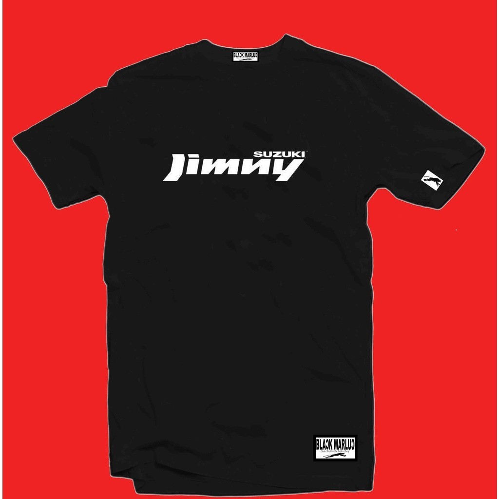 JIMNY SUZUKI)  CAR Model Logo T-shirt /Unisex /QUA สีขาว รัดรูป วินเทจ เกาหลี oversize