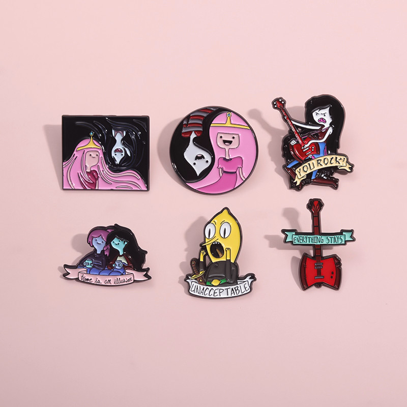 Tv Animation Character Series เข็มกลัดเคลือบแฟชั่นเสื้อผ้าอุปกรณ์เสริมกระเป๋านักเรียน Badge ของขวัญสําหรับเพื่อน