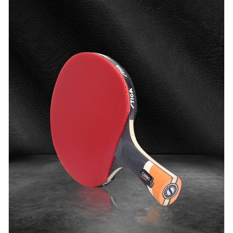 Original STIGA 6-STAR ไม้ปิงปอง 5 + 2 Carbon Ping Pong Paddle พร้อมยาง 6 STAR Carbon Ping Pong Bat ชุดของขวัญ - รูปที่ 7