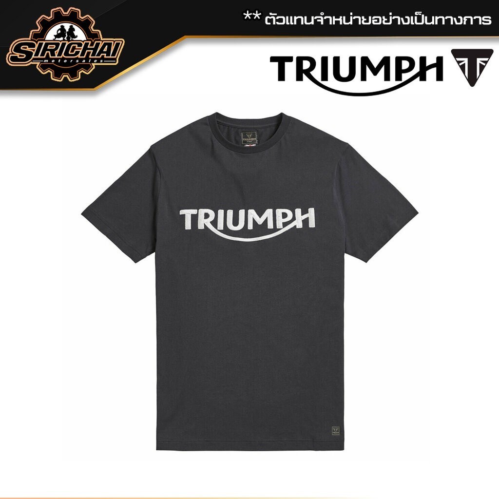 เสื้อยืด Triumph MTSS20002 ของแท้ 100% ( แนะนำ 1 ไซส์จากปกติ ไซส์ยุโรปคับ )การจัดส่งที่รวดเร็ว 2024