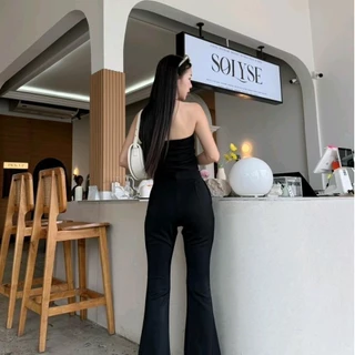 กางเกงขาม้า S-XL ผ้าฮานาโกะแรงไม่หยุด