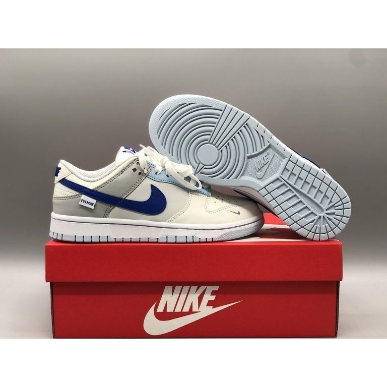 Tv2a Dunk Low รองเท้าผ้าใบกันฝุ่นสีขาวงาช้างFB1843-141