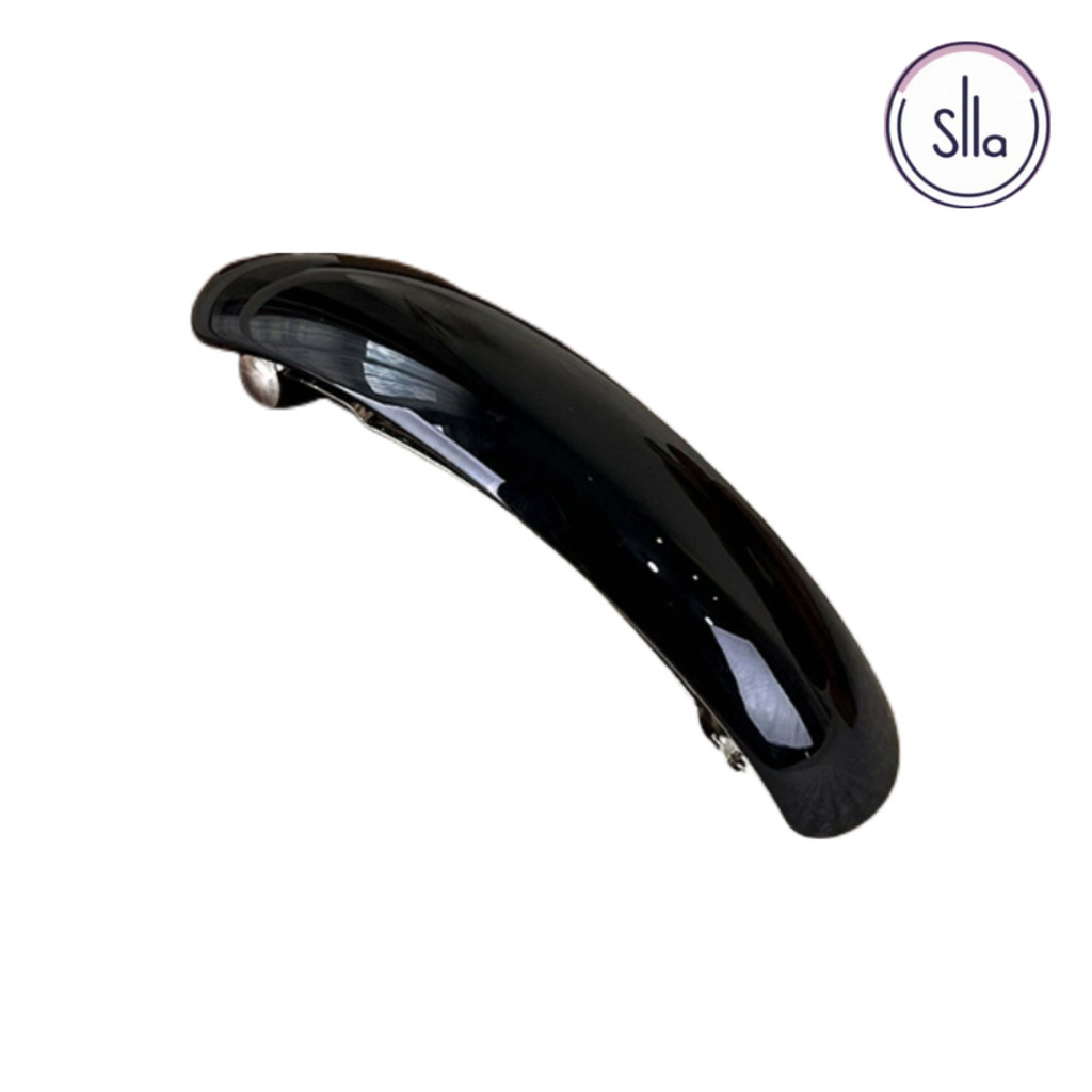 SILA Fashion | French Spring Clip Ponytail Hairclip Korea Women Acetic Acid Barrette | กิ๊บติดผมหางม้า