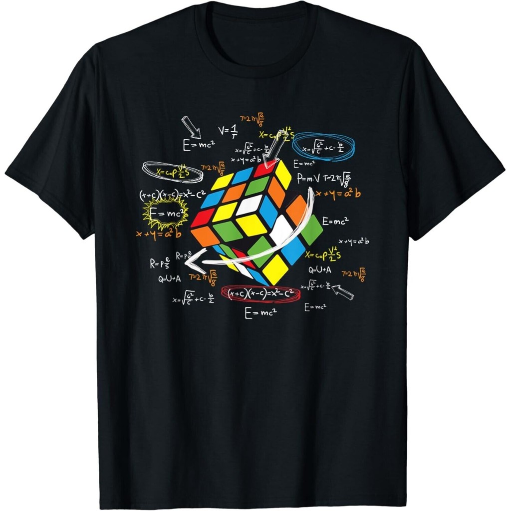 Cool Math Rubik Rubix Rucs Player Cube Math Lovers เสื้อยืด