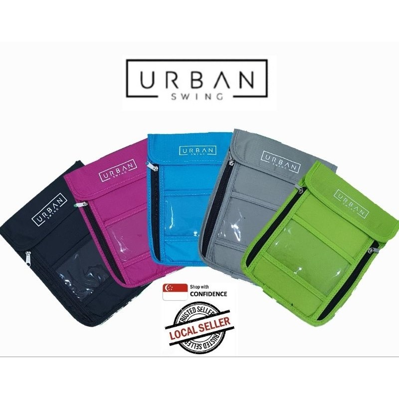 [ผู้ขาย SG] กระเป๋าสะพายคล้องคอ Travel Passport - NSB01