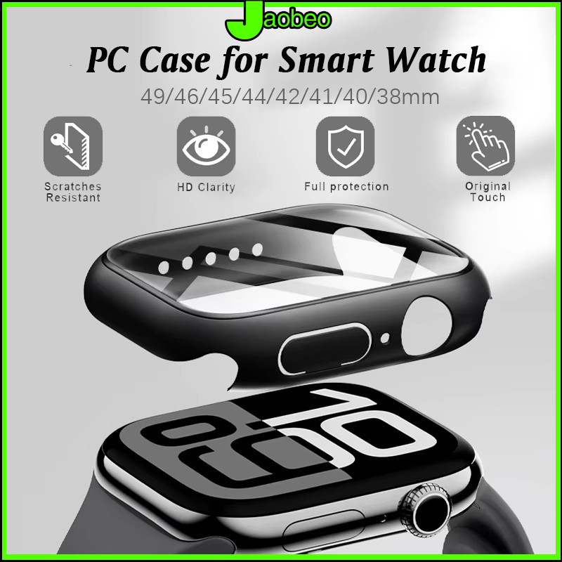 กระจกนิรภัยป้องกันหน้าจอฟิล์มกันชน for IWatch Apple Watch Ultra/SE 3 2 Series 11 10 9 8 7 6 5 49มม 46มม 45 41มม.44 42มม