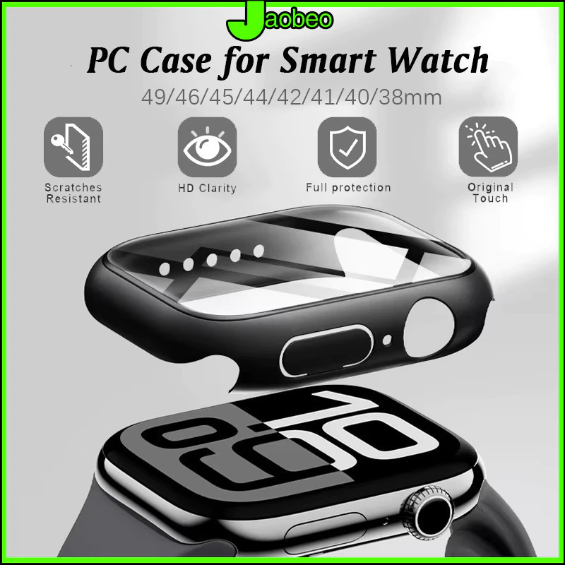 กระจกนิรภัยป้องกันหน้าจอฟิล์มกันชน for IWatch Apple Watch Ultra/SE 3 2 Series 11 10 9 8 7 6 5 49มม 46มม 45 41มม.44 42มม