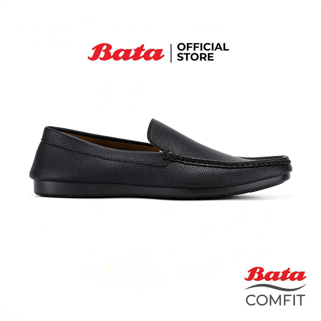Bata บาจา Comfit รองเท้าเพื่อสุขภาพแบบสวม เพื่อสุขภาพ สำหรับผู้ชาย สีดำ 8016145 สีน้ำตาล 8014145