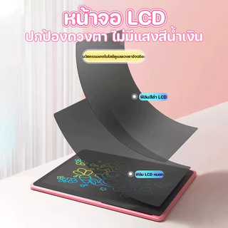 กระดานเขียน 20นิ้ว ชาร์จ USB กระดานเขียนรุ่นใหม่ หน้าจอ LCD ป้องกันตา กระดานวาดรูป