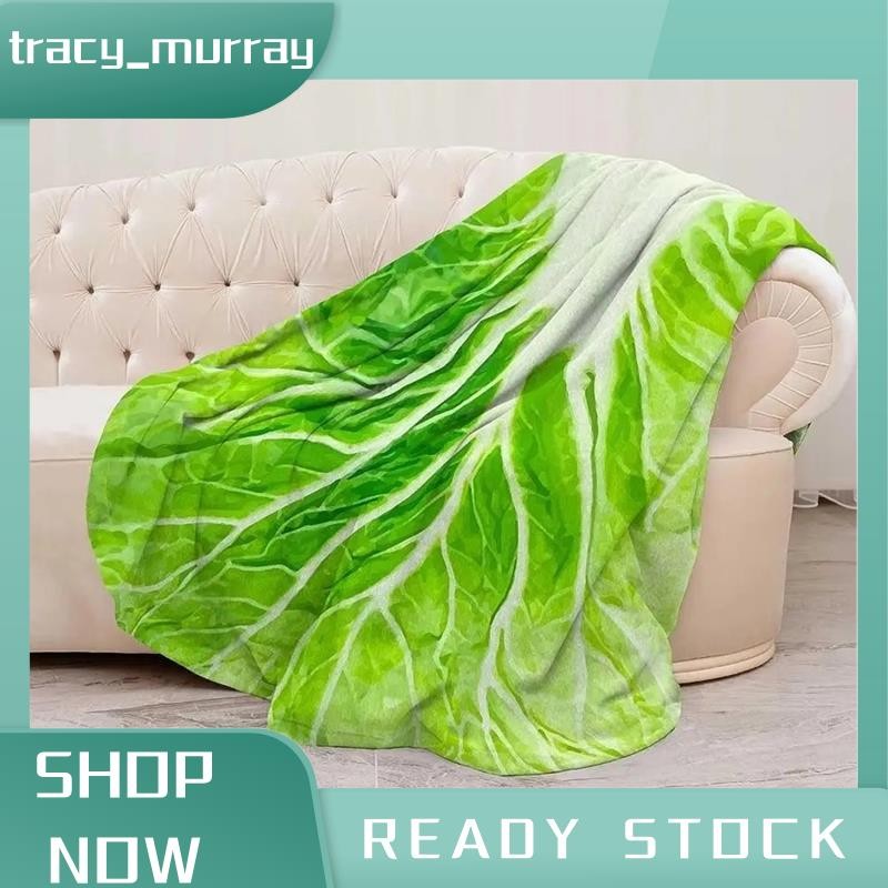 tracy_murray ผ้าห่มกะหล่ําปลีแบบนุ่ม ผ้าห่มแปลกใหม่ตลก