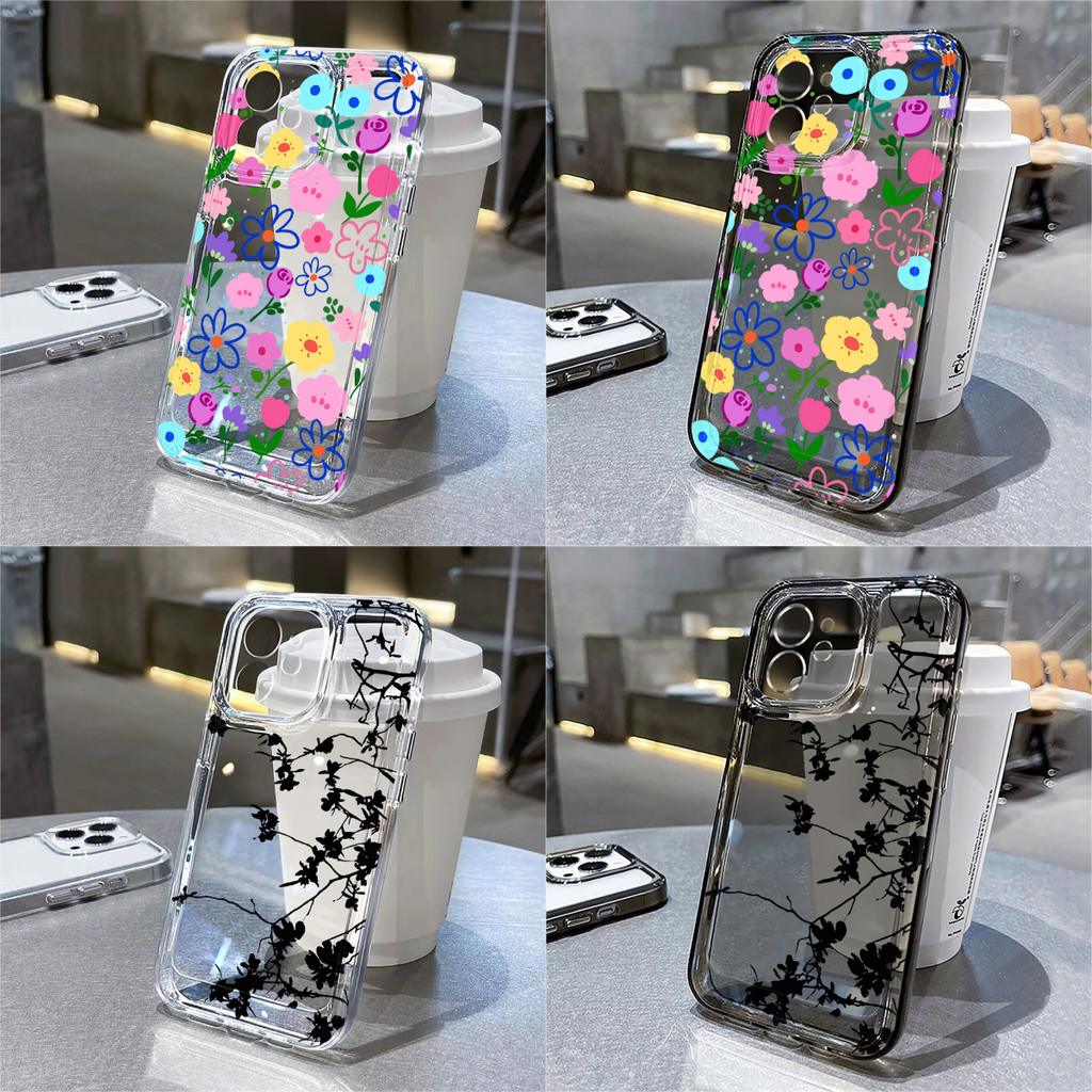 เคสไอโฟน For iPhone 17 16 11 13 15 12 14 Pro Max X XR 7 8 Plus 15 Pro Max XS Max SE เคสสีสันสดใสคุณภาพดี เคสโทรศัพท์มือ