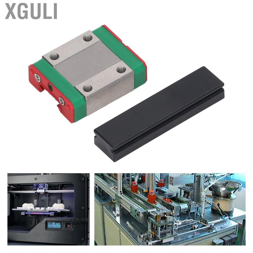 Xguli Carriage Block MGN12C ตัวเลื่อนเชิงเส้น 3 มิติเครื่องพิมพ์รัศมีรถไฟสำหรับ MR12 MGN12 12 มม.