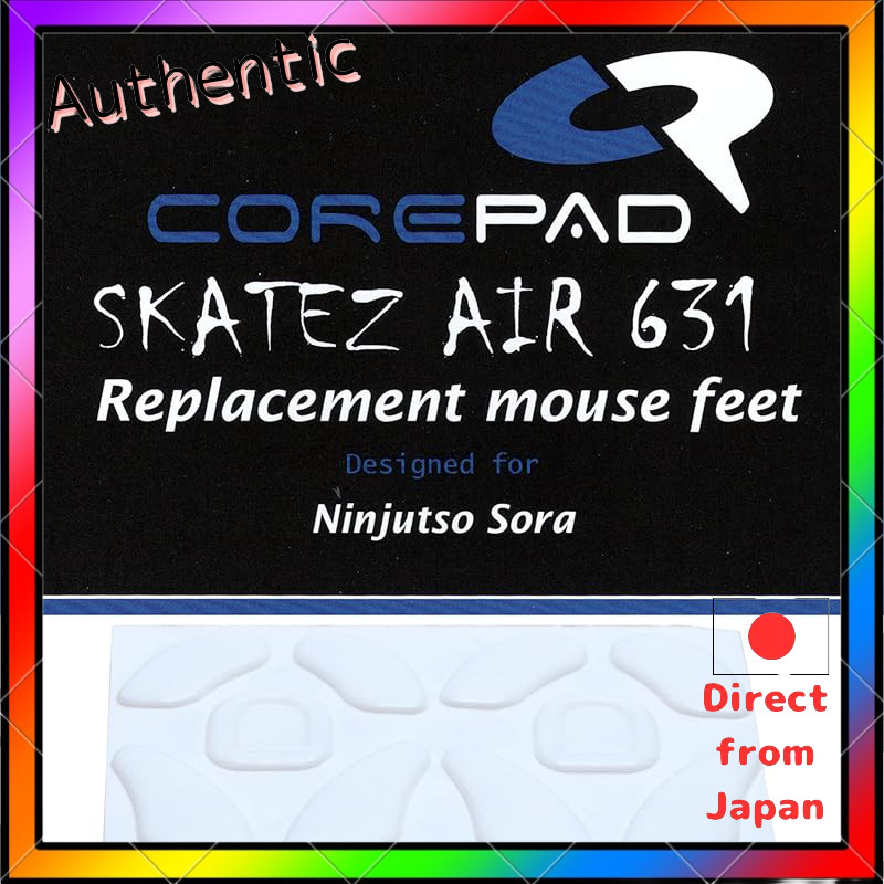 Corepad Skatez Air Mouse Feet สําหรับ Ninjutso Sora/Ninjutso Sora V2 (เล็ก, Air) - สินค้าในประเทศอย่