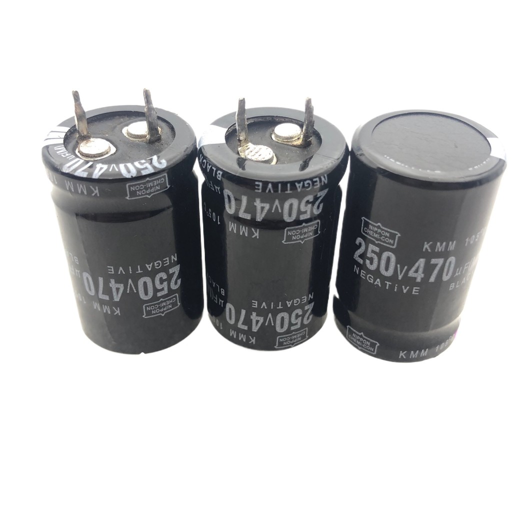 Power Dedicated Electrolytic Capacitor 250V470uF 200V 470uF แตรคุณภาพสูงนําเข้าตัวเก็บประจุ 22 x 35
