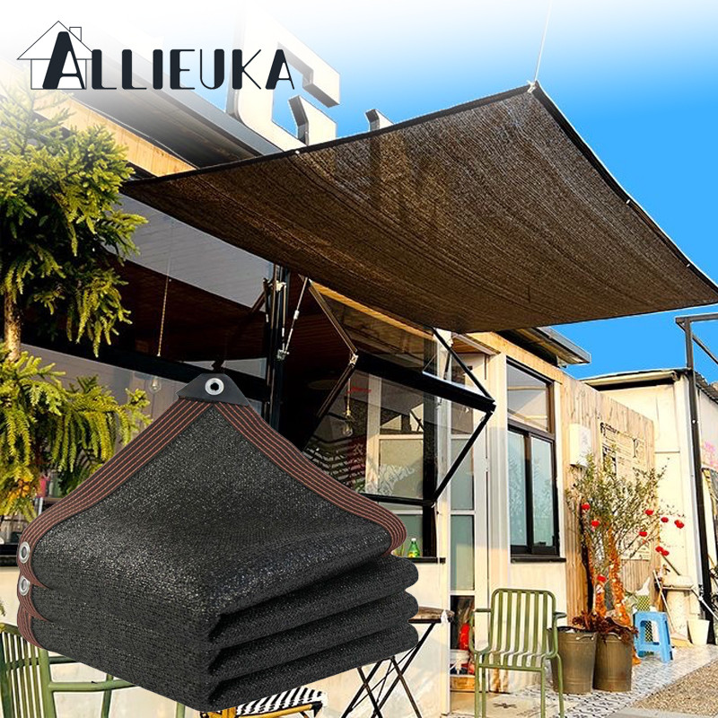 Allieuka สแลนกรองแสง ตาข่ายบังแดด 90% ตาข่ายกรองแสง สแตาข่ายกันแดด ลนบังแดด