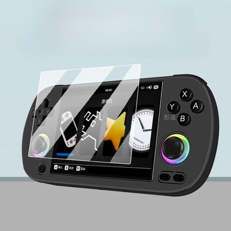 สําหรับ Anbernic RG40XXH กระจกนิรภัยป้องกันหน้าจอสําหรับ Anbernic RG40XX H Palmtop คอมพิวเตอร์ป้องกั