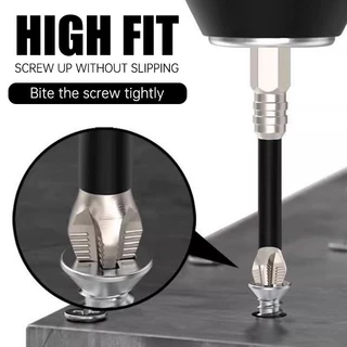 🔶Hot🔶 ไขควงแม่เหล็กบิต K5 ด้ายทนต่อแรงกระแทก ครอสบิต 50-150 มม. Anti-slip Shock-proof Magnetic PH2 Phillips Cross Bit