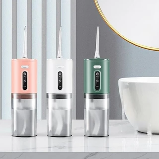 GOKOCO Water Flosser IPX7 สมาร์ทไฟฟ้าปาก Irrigator น้ำไหมขัดฟัน 280 มล. ชาร์จ USB แบบพกพา