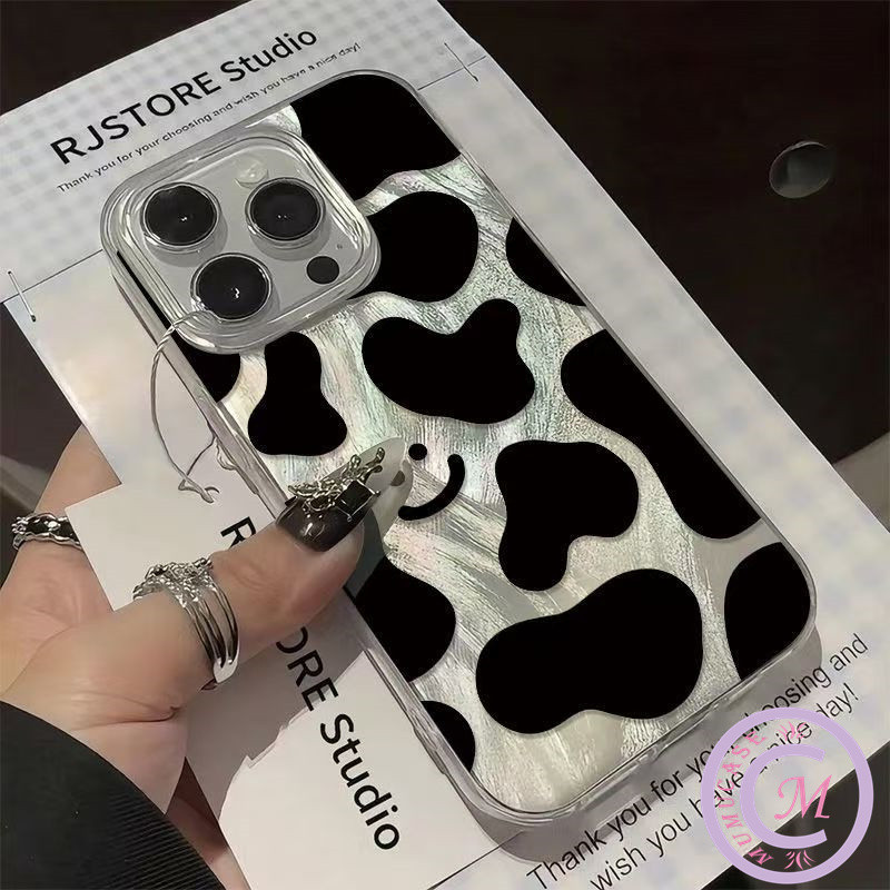 INFINIX สีดําหน้ายิ้มเคสโทรศัพท์เหมาะสําหรับ INFINIXHOT30I HOT30PLAY HOT40 HOT8 HOT9PLAY ITEL RS4 A0