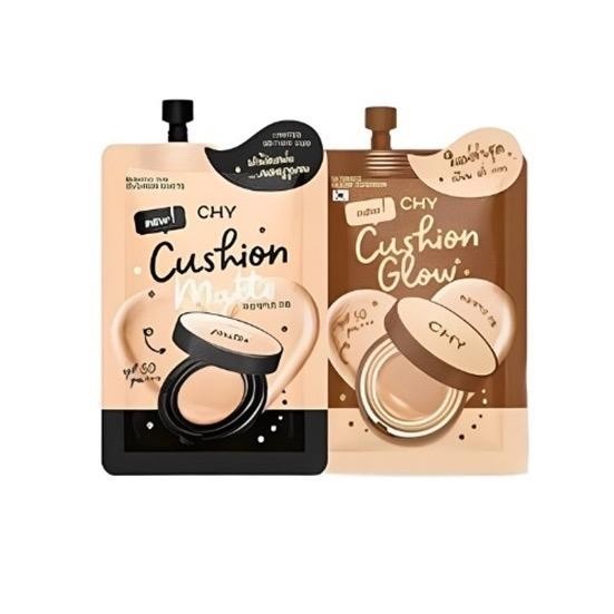 (ขายแบบซอง) CHY คุชชั่นแมทท์และสูตรโกลว์ ขายแบบซอง (ราคาต่อ 1ซอง) Cushion ผู้หญิง ใบหน้า