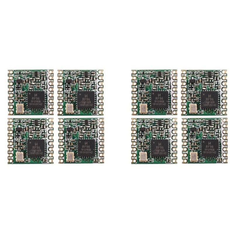 8 ชิ้น RFM95 RFM95W 868 RFM95-868Mhz โมดูลรับส่งสัญญาณไร้สาย LORA SX1276 WNUQ
