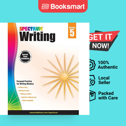 Spectrum Writing Grade 5 - ปกอ่อน - อังกฤษ - 9781483812007