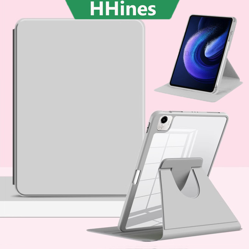 HHines สําหรับ Huawei Honor Pad X9a 2025 X9 Pro กรณี 11.5 นิ้ว X9 11.5 X8a 2024 11 นิ้วอะคริลิคหมุนขาตั้งดินสอ Funda ELN2-W09/W09 11.5