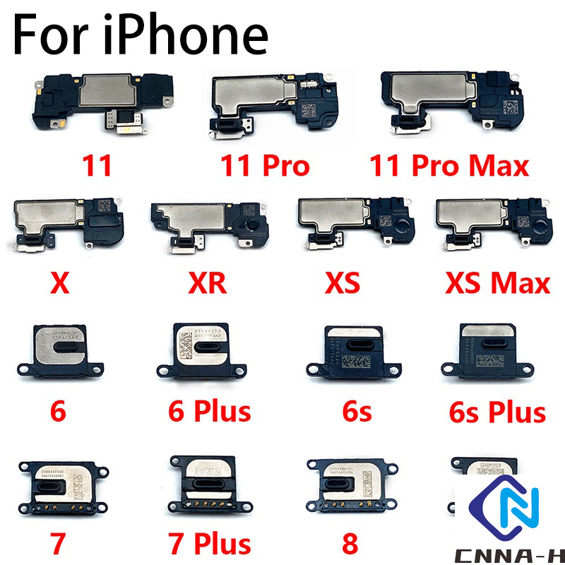 หูฟังด้านบนลําโพงฟังหูฟังลําโพง Ringer Flex สําหรับ iphone 6 6G 6s 7 7G 8 8G Plus X XR XS MAX 11 Pro