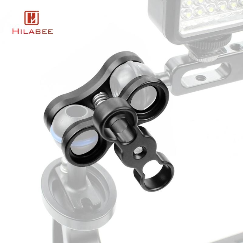 Hilabee Professional 1 Standard Ball Clamp Mount สําหรับกล้องถ่ายภาพใต้น้ํา