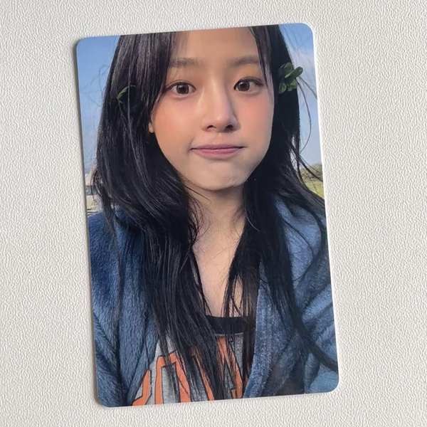 การ์ด bus แท้ สแตนดี้bus Newjeans Whale Gold minji Photocard minji Clover minji Flash 3.0 Bonus Card