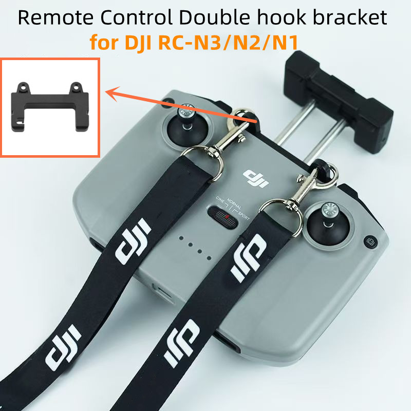 สําหรับ DJI RC-N3/N2/N1 Double Hook Bracket สําหรับ DJI Avata 360/Flip/NEO 2/Mini 5 PRO รีโมทคอนโทรลสายรัดเชือกหัวเข็มขัดอุปกรณ์เสริม