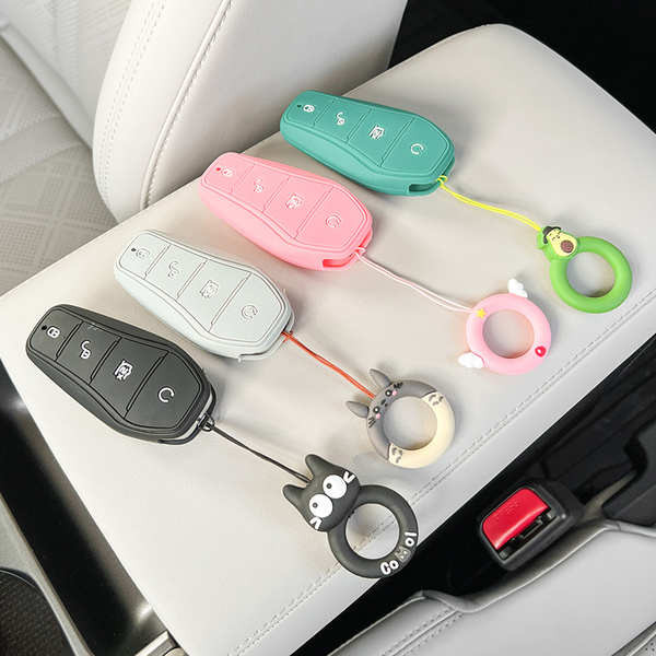 กุญแจ เคส byd sealion 6 ใช้ได้กับ BYD Yuan up ชุดกุญแจ Yuan UP Seagull Dolphin Song Qin L Han Seal ร