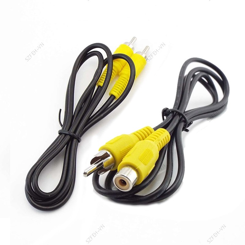 Rca Digital Coaxial Audio Video ซับวูฟเฟอร์สาย M/M M/F สายสัญญาณเสียงชายชายกับหญิง F4TH