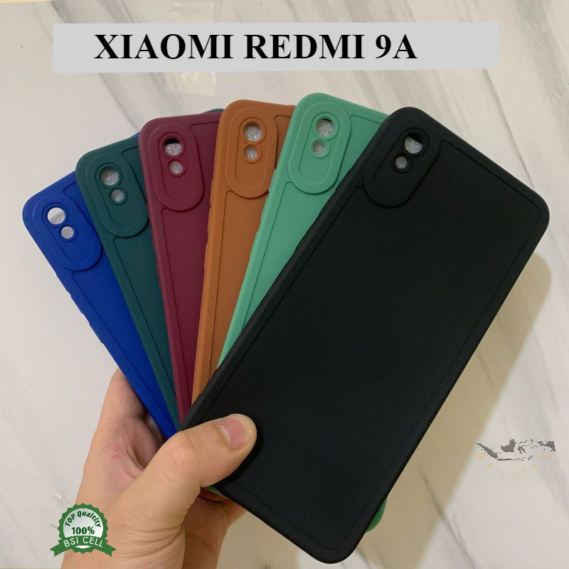 XIAOMI REDMI 9A SILICON PRO กล้องคลุมทั้งหมดเคสหูฟัง