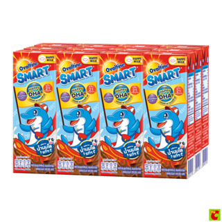 โอวัลติน สมาร์ท นมยูเอชที รสมอลต์ช็อกโกแลต สูตรผสมน้ำมันปลา …