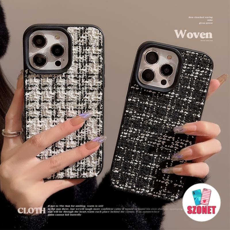 เคสโทรศัพท์มือถือ ผ้าสักหลาด แบบนิ่ม กันลื่น ป้องกันเลนส์กล้อง กันกระแทก สําหรับ iPhone 15 14 13 12 11 Pro Max 15 Plus XS XR X