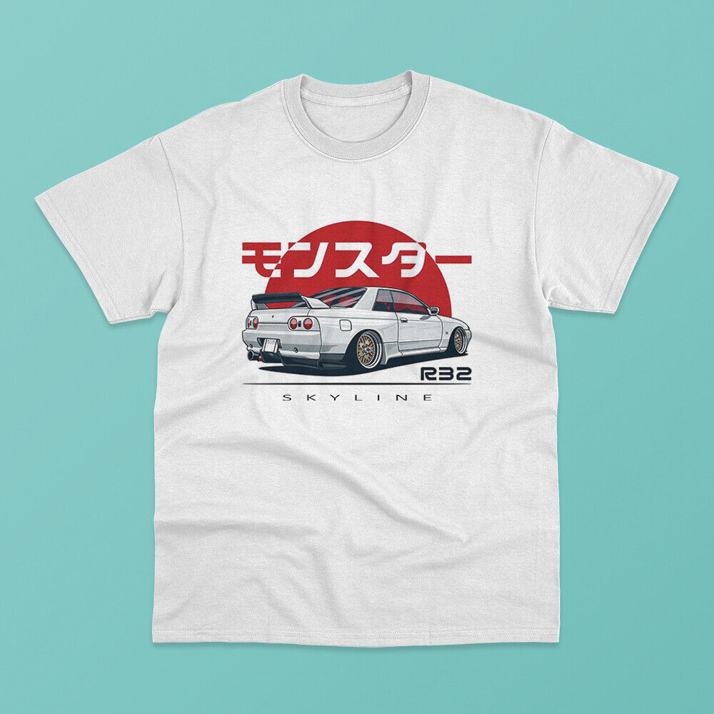 เสื้อยืด Monster Skyline R32 R 32 Gtr Classic