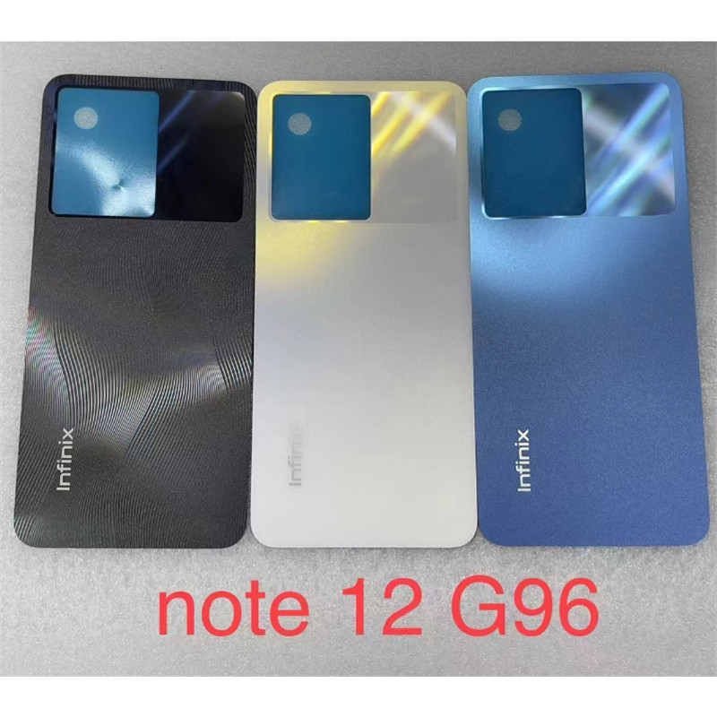 อะไหล่ฝาครอบแบตเตอรี่ด้านหลัง สําหรับ Infinix Note 12 G96 X670