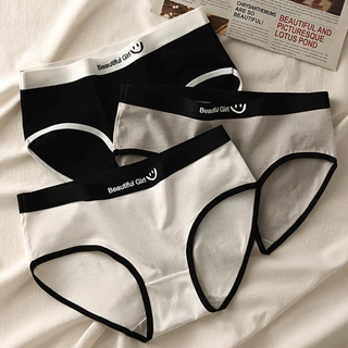 กางเกงในเด็กผู้หญิง ผ้าฝ้าย ระบายอากาศได้ดี สวมใส่สบาย ผ้านิ่มมาก ไซส์ M-XL NY015